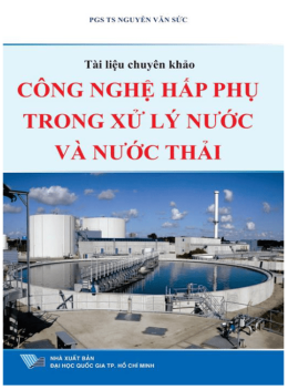 Công Nghệ Hấp Thụ Trong Xử Lý Nước Và Nước Thải