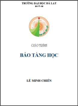 Giáo Trình Bảo Tàng Học