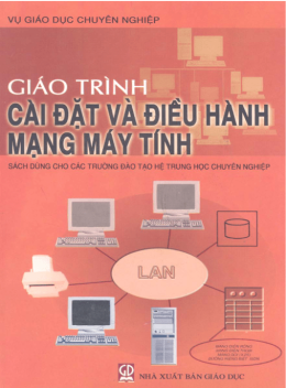 Giáo Trình Cài Đặt Và Điều Hành Mạng Máy Tính