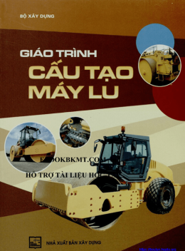Giáo Trình Cấu Tạo Máy Lu