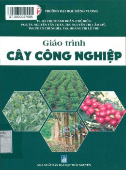 Giáo Trình Cây Công Nghiệp