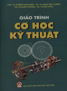 Giáo Trình Cơ Học Kỹ Thuật