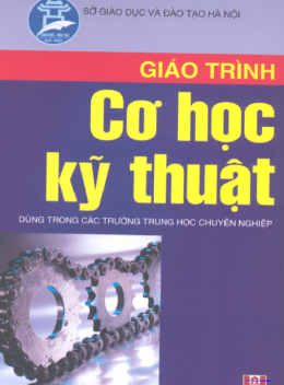 Sách Giáo Trình Cơ Học Kỹ Thuật