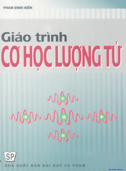 Giáo Trình Cơ Học Lượng Tử
