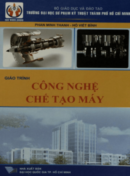 Sách Giáo Trình Công Nghệ Chế Tạo Máy