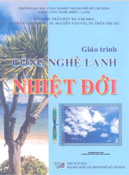 Giáo Trình Công Nghệ Lạnh Nhiệt Đới