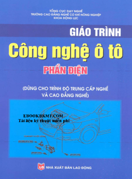 Giáo Trình Công Nghệ Ô Tô Phần Điện