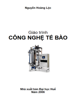 Giáo Trình Công Nghệ Tế Bào