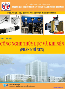Giáo Trình Công Nghệ Thủy Lực Và Khí Nén