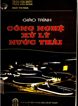 Giáo Trình Công Nghệ Xử Lý Nước Thải