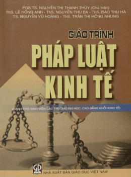 Giáo Trình Pháp Luật Kinh Tế