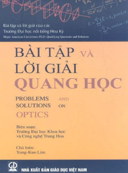 Học Liệu Số Bài Tập Và Lời Giải Quang Học