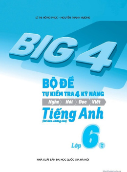 Học Liệu Số Bộ Đề Tự Kiểm Tra 4 Kỹ Năng Tiếng Anh Lớp 6 Tập 1
