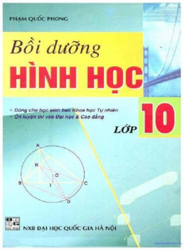 Học Liệu Số Bồi Dưỡng Hình Học Lớp 10