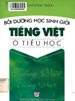 Học Liệu Số Bồi Dưỡng Học Sinh Giỏi Tiếng Việt Ở Tiểu Học