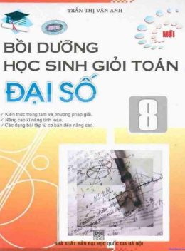 Học Liệu Số Bồi Dưỡng Học Sinh Giỏi Toán Đại Số Lớp 8