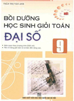 Học Liệu Số Bồi Dưỡng Học Sinh Giỏi Toán Đại Số Lớp 9