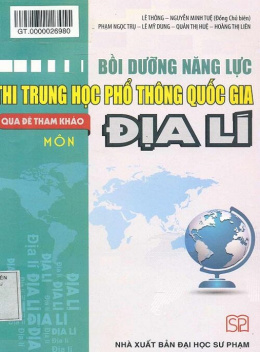 Học Liệu Số Bồi Dưỡng Năng Lực Thi Trung Học Phổ Thông Quốc Gia Môn Địa Lý