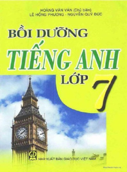 Học Liệu Số Bồi Dưỡng Tiếng Anh Lớp 7