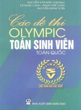 Học Liệu Số Các Đề Thi Olympic Toán Sinh Viên Toàn Quốc