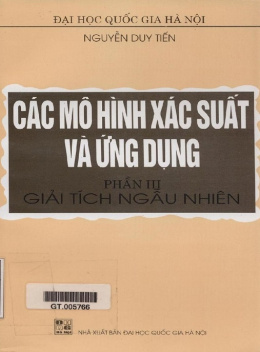 Học Liệu Số Các Mô Hình Xác Suất Và Ứng Dụng Tập 3 – Giải Tích Ngẫu Nhiên