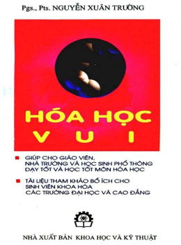 Sách Hóa Học Vui