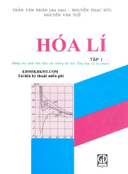 Sách Hóa Lý Tập 1