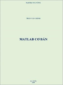Sách Matlab Cơ Bản