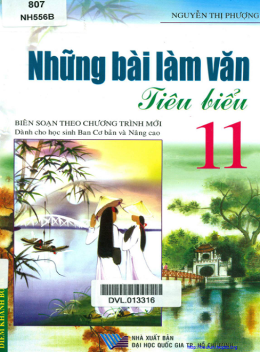 Sách Những Bài Làm Văn Tiêu Biểu (Lớp 11)