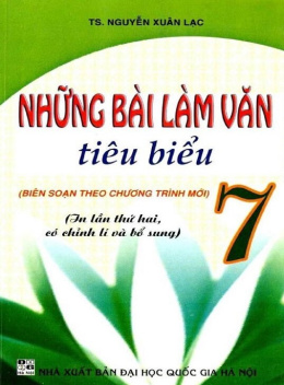 Sách Những Bài Làm Văn Tiêu Biểu Lớp 7