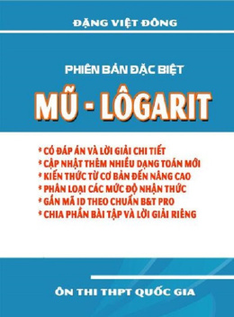 Sách Phiên Bản Đặc Biệt Mũ Logarit