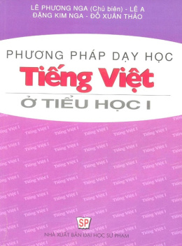 Sách Phương Pháp Dạy Học Tiếng Việt Ở Tiểu Học 1
