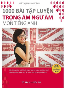 1000 Bài Tập Luyện Trọng Âm Ngữ Âm Môn Tiếng Anh