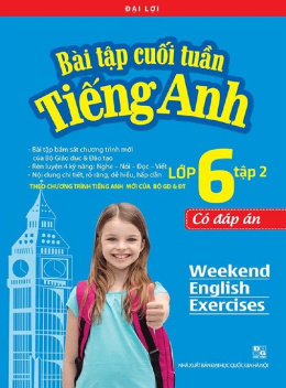 Học Liệu Số Bài Tập Cuối Tuần Tiếng Anh Lớp 6 Tập 2 Có Đáp Án