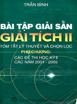 Bài Tập Giải Sẵn Giải Tích Tập 2