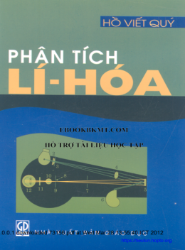 Phân Tích Lý Hóa