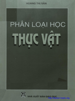 Phân Loại Học Thực Vật