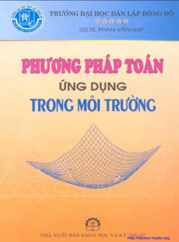 Phương Pháp Toán Ứng Dụng Trong Môi Trường