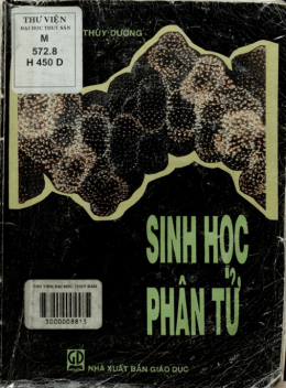 Sinh Học Phân Tử